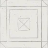 Puzzle Square Decor Sketch 7x7 Matt Porcelain Tile 1