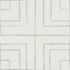 Puzzle Square Decor Sketch 7x7 Matt Porcelain Tile 6