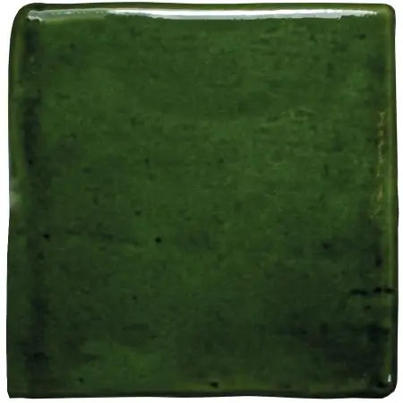 Roots S Olive 4.3X4.3 Square Gloss Porcelain Tile 0