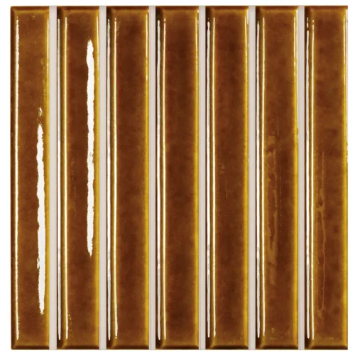 Sb Honey 4.6X4.6 Square Gloss Porcelain Tile 0