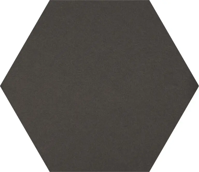 Six Hexa Graphite 5.5X6.3 Hexagon Matt Porcelain Tile 1