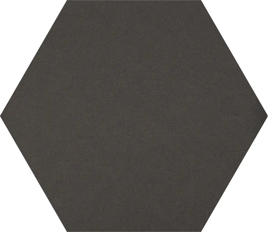 Six Hexa Graphite 5.5X6.3 Hexagon Matt Porcelain Tile 0