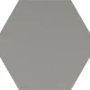 Six Hexa Grey 5.5X6.3 Hexagon Matt Porcelain Tile 0