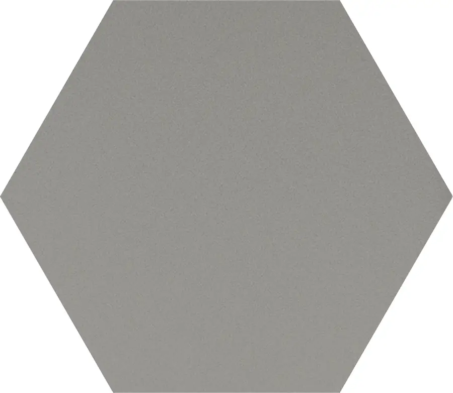 Six Hexa Grey 5.5X6.3 Hexagon Matt Porcelain Tile 0