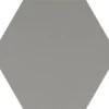 Six Hexa Grey 5.5X6.3 Hexagon Matt Porcelain Tile 2