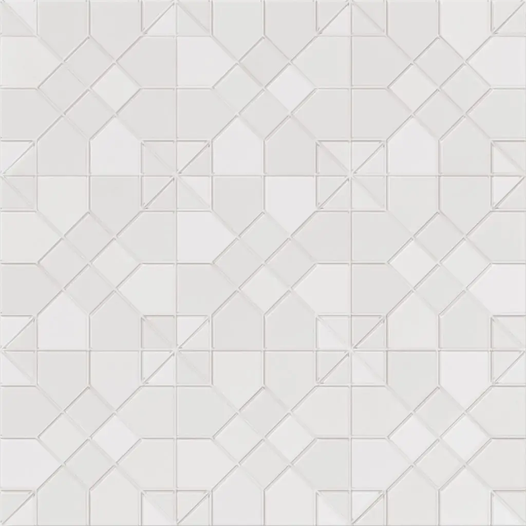 Suit Blanc 11X11 Square Matt Porcelain Tile 1