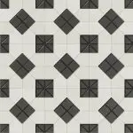 Suit B&W 11X11 Square Matt Porcelain Tile 8