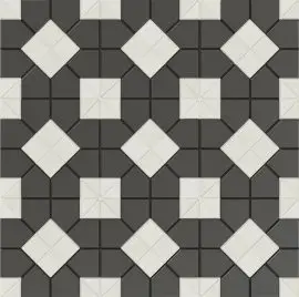 Suit B&W Plus 11X11 Square Matt Porcelain Tile 5