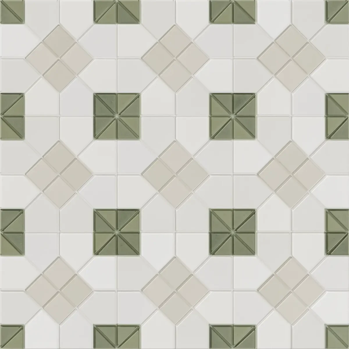 Suit Moss 11X11 Square Matt Porcelain Tile 0