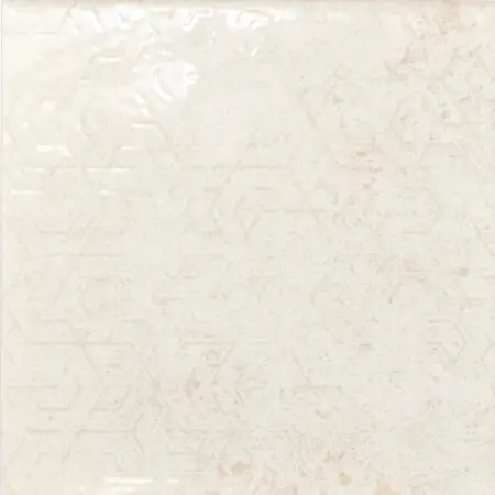 Suki Ivory 5X5 Square Gloss Porcelain Tile 9