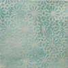 Suki Teal 5X5 Square Gloss Porcelain Tile 0