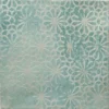 Suki Teal 5X5 Square Gloss Porcelain Tile 3