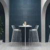 Tp Med Aegean Blue 3X12 Rectangle Matt Porcelain Tile 0