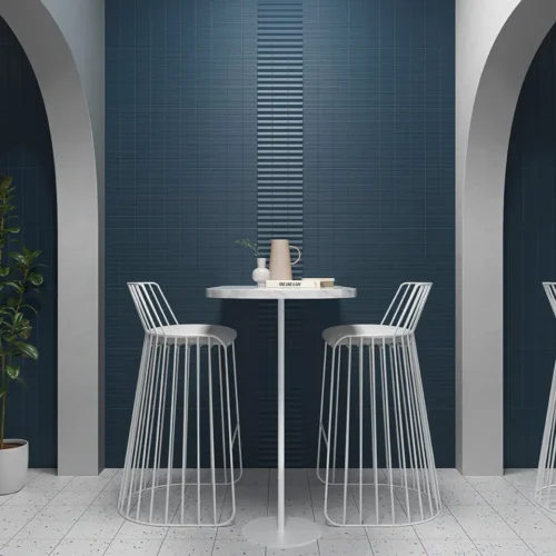 Tp Med Aegean Blue 3X12 Rectangle Matt Porcelain Tile 0