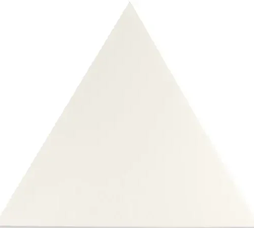 Triangle Floor Ice White 8X9 Matt Porcelain Tile