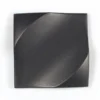 Wave Graphite 5X5 Gray Square Matt Porcelain Tile 0