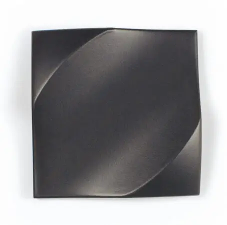 Wave Graphite 5X5 Gray Square Matt Porcelain Tile 2