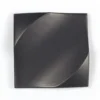 Wave Graphite 5X5 Gray Square Matt Porcelain Tile 1