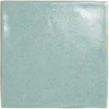 Zellige Decor Aqua 5X5 Square Gloss Porcelain Tile 6