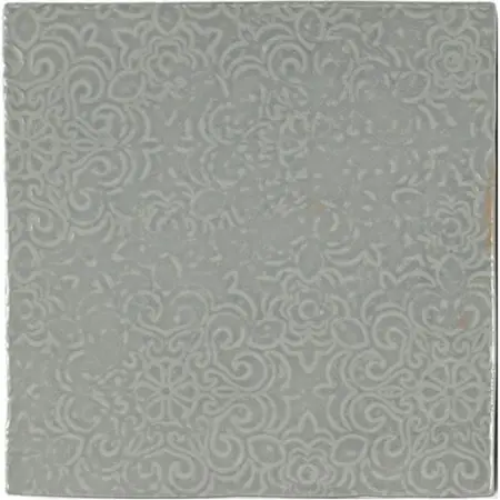 Zellige Decor Grey 5X5 Gray Square Gloss Porcelain Tile 9