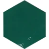 Zellige Hexa Emerald 4X5 Hexagon Gloss Porcelain Tile 5