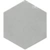 Zellige Hexa Grey 4X5 Hexagon Gloss Porcelain Tile 8