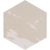 Zellige Hexa Nude 4X5 Hexagon Gloss Porcelain Tile 1