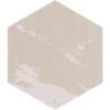 Zellige Hexa Nude 4X5 Hexagon Gloss Porcelain Tile 5