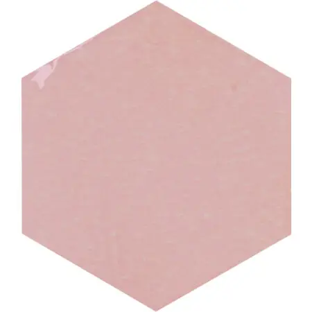 Zellige Hexa Pink 4X5 Hexagon Gloss Porcelain Tile 9