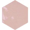 Zellige Hexa Pink 4X5 Hexagon Gloss Porcelain Tile 0