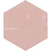 Zellige Hexa Pink 4X5 Hexagon Gloss Porcelain Tile 2