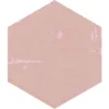 Zellige Hexa Pink 4X5 Hexagon Gloss Porcelain Tile 6