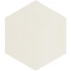 Zellige Hexa White 4X5 Hexagon Gloss Porcelain Tile 7