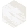 Zellige White 5X5 Square Gloss Porcelain Tile 3